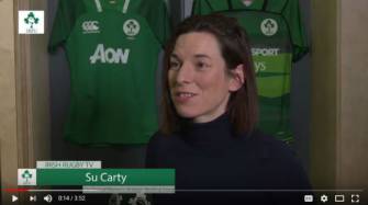 Irish Rugby TV: Su Carty On The IRFU Women’s Rugby Review