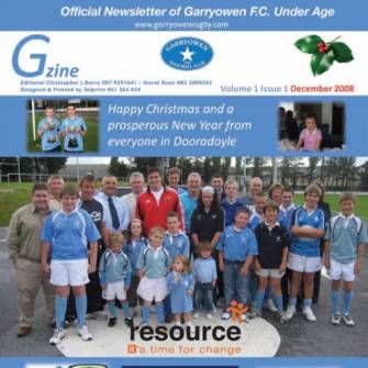 Garryowen Go To Press with Gzine