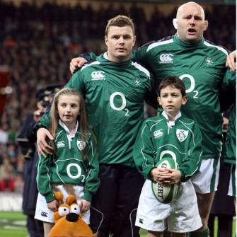 Ireland v France: Junior Mascot Competition
