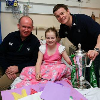 In Pics: Grand Slam Winners Visit Our Lady’s Children’s Hospital