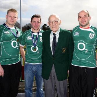 1948 Hero Jimmy Nelson Meets Ulster’s Grand Slam Winners