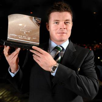 O’Driscoll Wins Guinness Writers’ Player Award