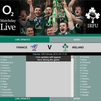 O2 MatchDay Live: France v Ireland