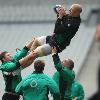In Pics: Ireland’s Captain’s Run Session In Paris