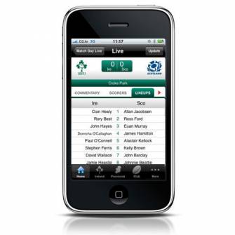 Irish Rugby iPhone App Updated