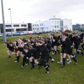 School Kids Enjoy Connacht Extravaganza
