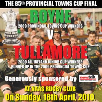 Boyne And Tullamore In Towns Cup Final
