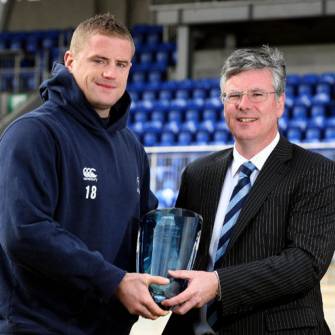 Heaslip Receives Leinster Monthly Award