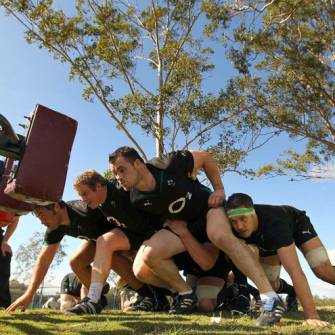 In Pics: Ireland Training In Brisbane