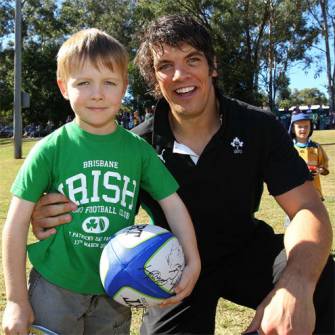 In Pics: Ireland Players Meet Fans In Brisbane