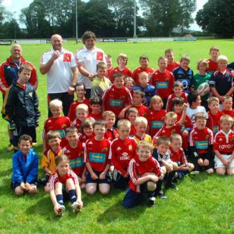 Munster Stars Surprise Summer Camp Kids