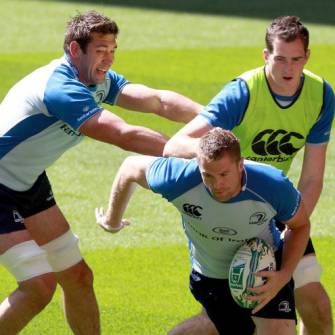 In Pics: Leinster Captain’s Run In Cardiff