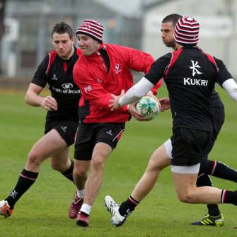 In Pics: Ulster Training At Newforge
