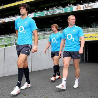 In Pics: Ireland Captain’s Run At The Aviva Stadium