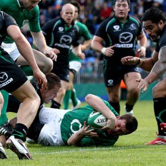 In Pics: Ireland Select XV 38 Connacht 3