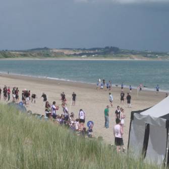 In Pics: IRFU Tag At Curracloe Beach