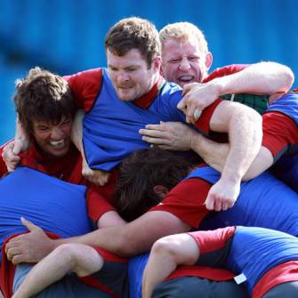 In Pics: Ireland Training In Dunedin