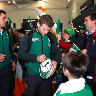 In Pics: Ireland Arrive In Auckland