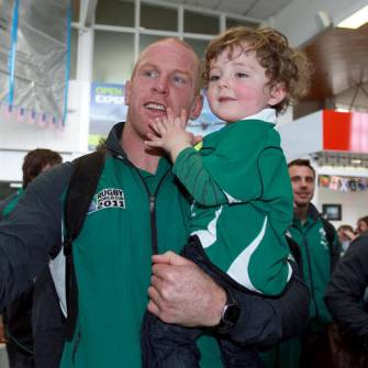 Ireland Arrive In New Plymouth For Opening Match