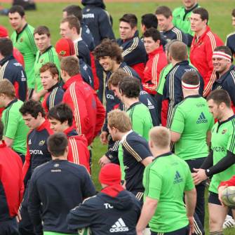 Munster Squad Announced For Saints Showdown