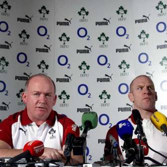 Irish Rugby TV: Team Announcement Press Conference
