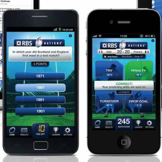 RBS 6 Nations Live Challenge App Launches