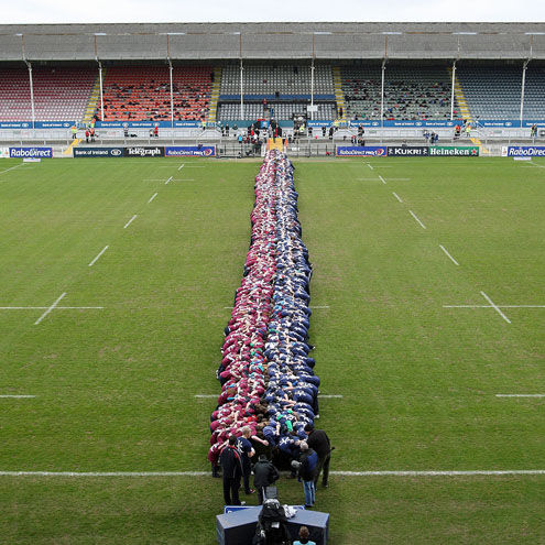 Belfast Pupils Set New Scrum World Record