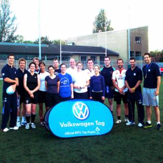 In Pics: VW Tag Team Training with Ireland Players
