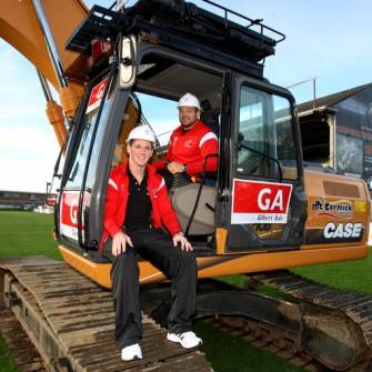 Gilroy Returns To Ravenhill As Redevelopment Work Begins