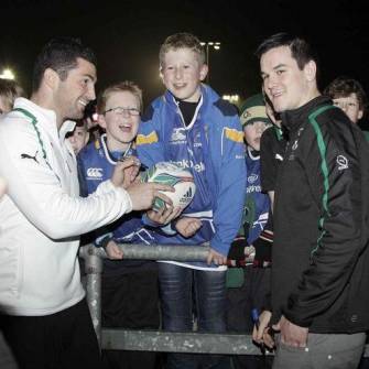 Kearney And Sexton Visit Navan RFC
