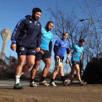 Leinster Prepare For Scarlets Challenge