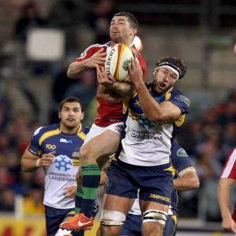 In Pics: ACT Brumbies 14 British & Irish Lions 12