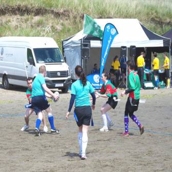 IRFU Beach Tag Postcard From Strandhill