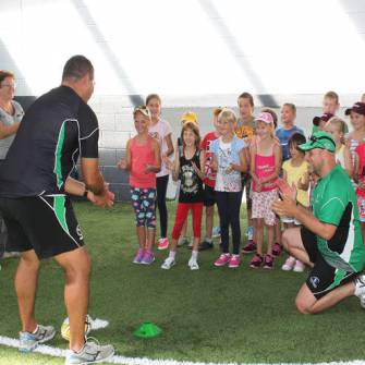 Chernobyl Kids Enjoy Rugby Session With Connacht Coaches