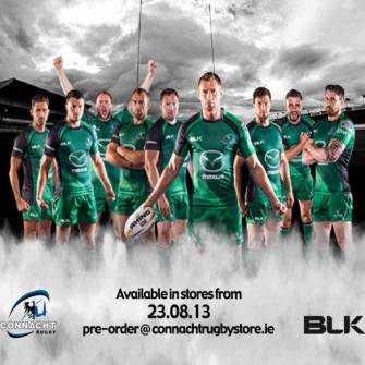 New Connacht Kit Available From August 23