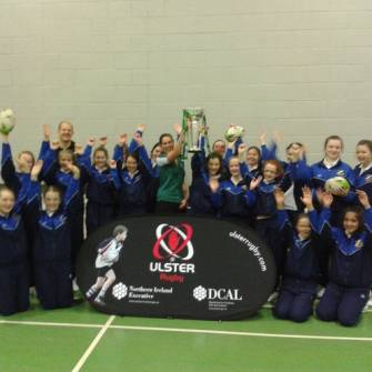 Six Nations Trophy Inspires Newry Girls To ‘Give It A Try’