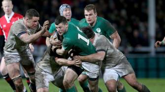 In Pics: England Saxons 8 O2 Ireland Wolfhounds 14