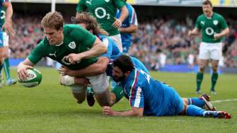 Match Stats: Ireland 46 Italy 7
