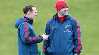 Foley Unveils His Munster Coaching Team