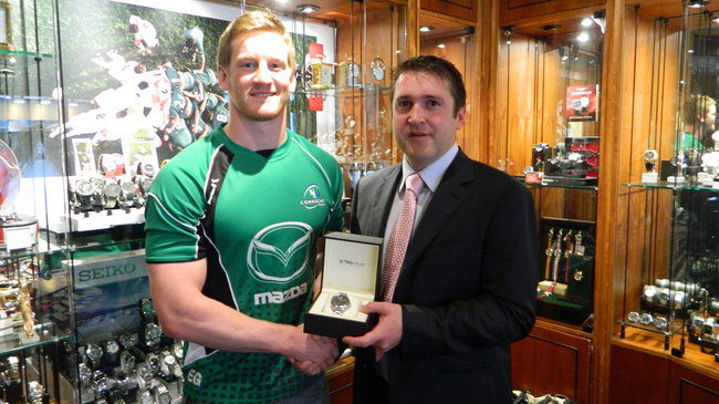 Connacht Monthly Awards For Muldoon And Griffin