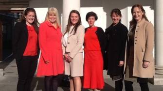 Coghlan Attends Women’s Sport Meeting At Leinster House