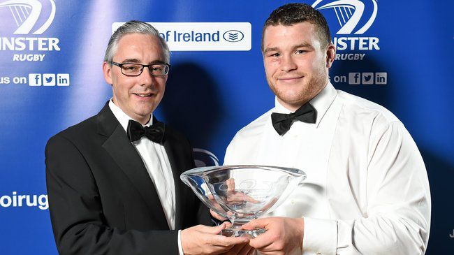 McGrath Is Honoured As Leinster Players’ Player Of The Year