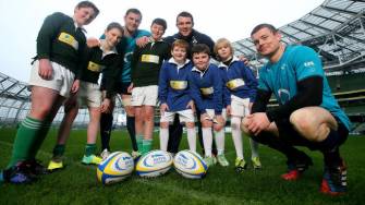 Play Where Your Heroes Play In The Aviva Mini Rugby Festival