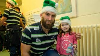 Connacht Squad Spread Christmas Cheer In Galway