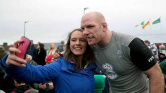 In Pics: Ireland Open Training Session At The Sportsground