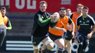 Munster Step Up Preparations For Dragons Clash