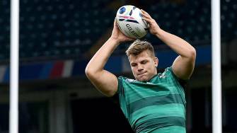 In Pics: Ireland Captain’s Run At Millennium Stadium