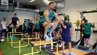In Pics: Ireland Gym Session At Celtic Manor Resort