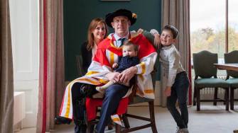 O’Connell Receives Honorary Doctorate From UL