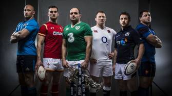 Captains And Coaches Attend RBS 6 Nations Launch